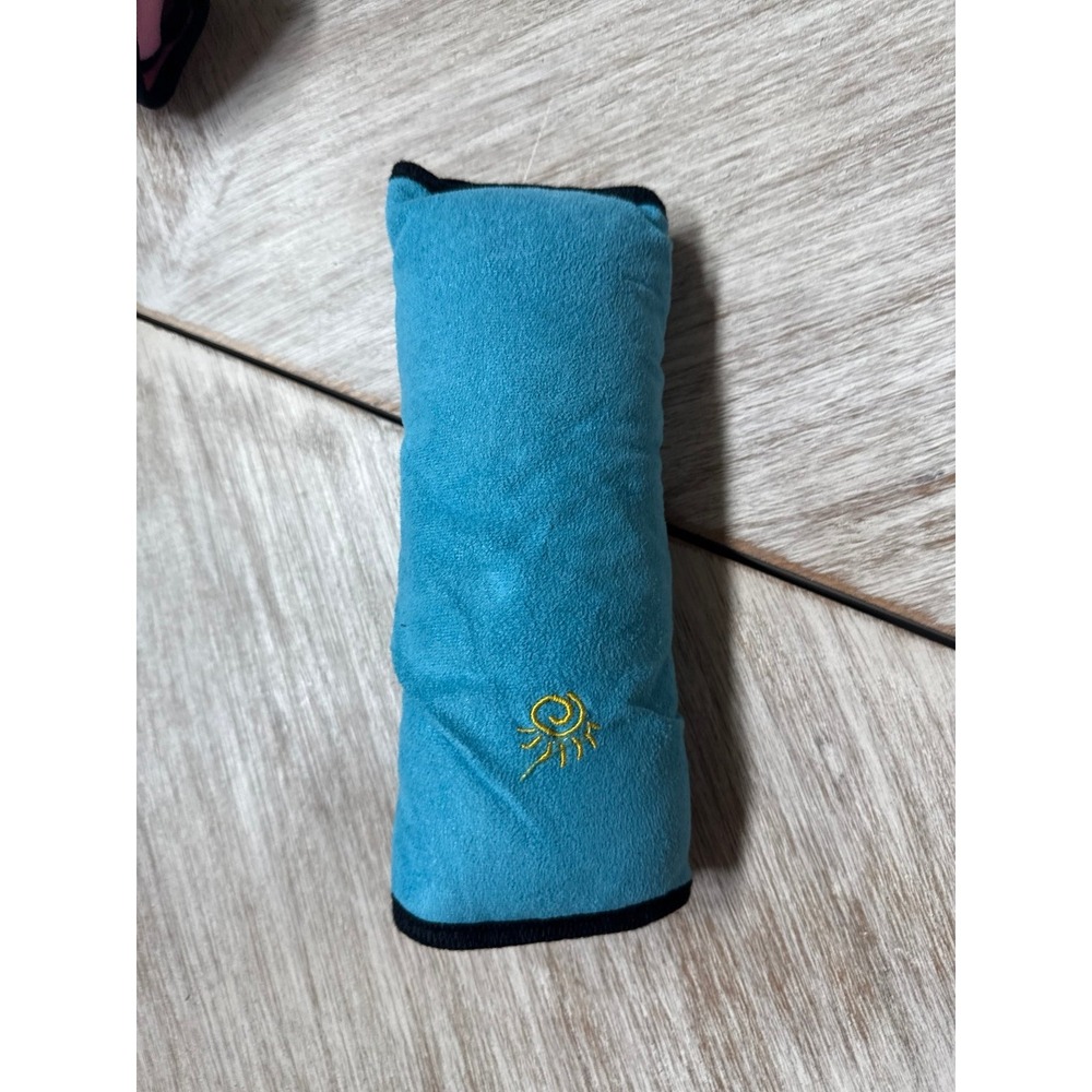 Jcsportline Kids Blue Soft Fleece Seatbelt Pillow Cushion Shoulder‎ Cover Car